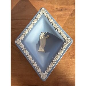 Vintage Wedgwood Blue‎ Jasperware Tray – Judith with the Head of Holofernes